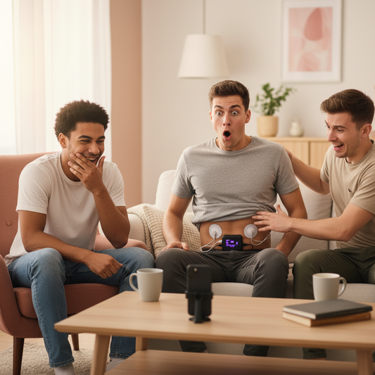 Wehensimulator für Männer: Geburtswehen am eigenen Körper erleben